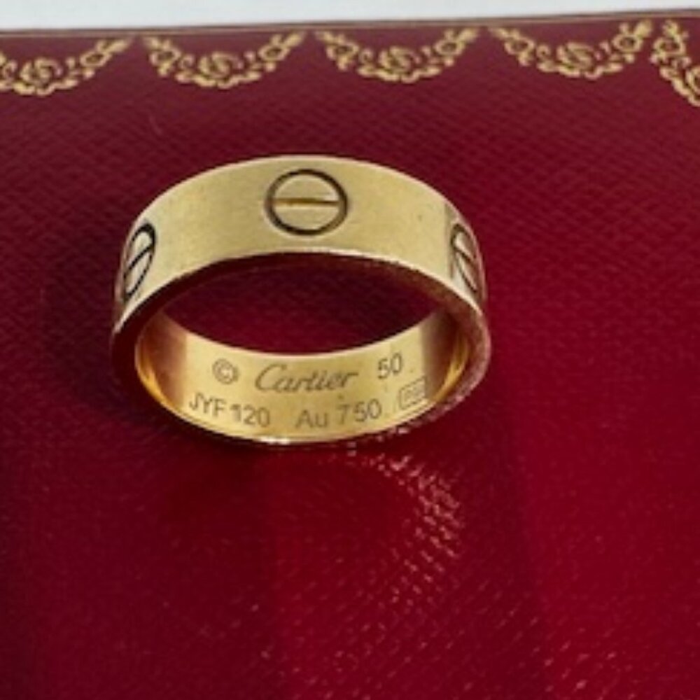 Cartier LOVE Ring, Classic Model